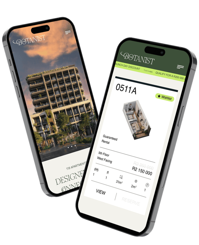 The Botanist App Interface on iPhone